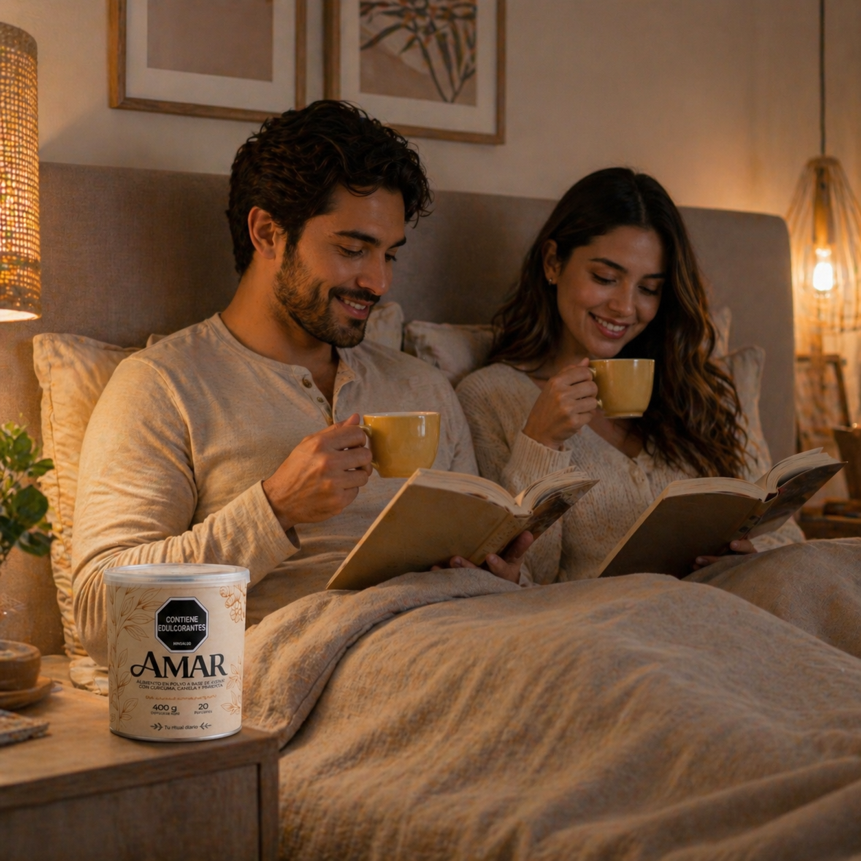 AMAR: Leche dorada que relaja cuerpo y mente en cada taza