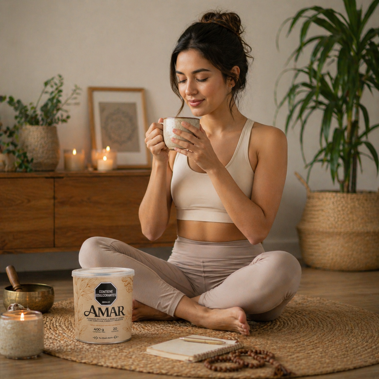 AMAR: Leche dorada que relaja cuerpo y mente en cada taza