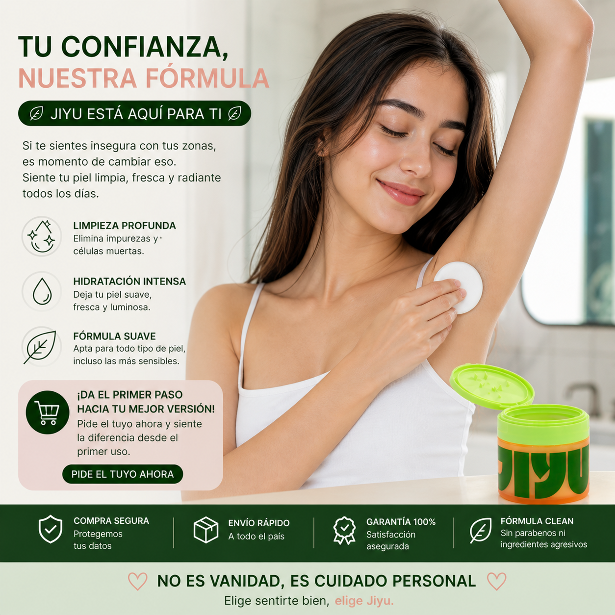 Almohadillas coreanas de caracol que hidratan, reafirman y dejan un glow radiante al instante