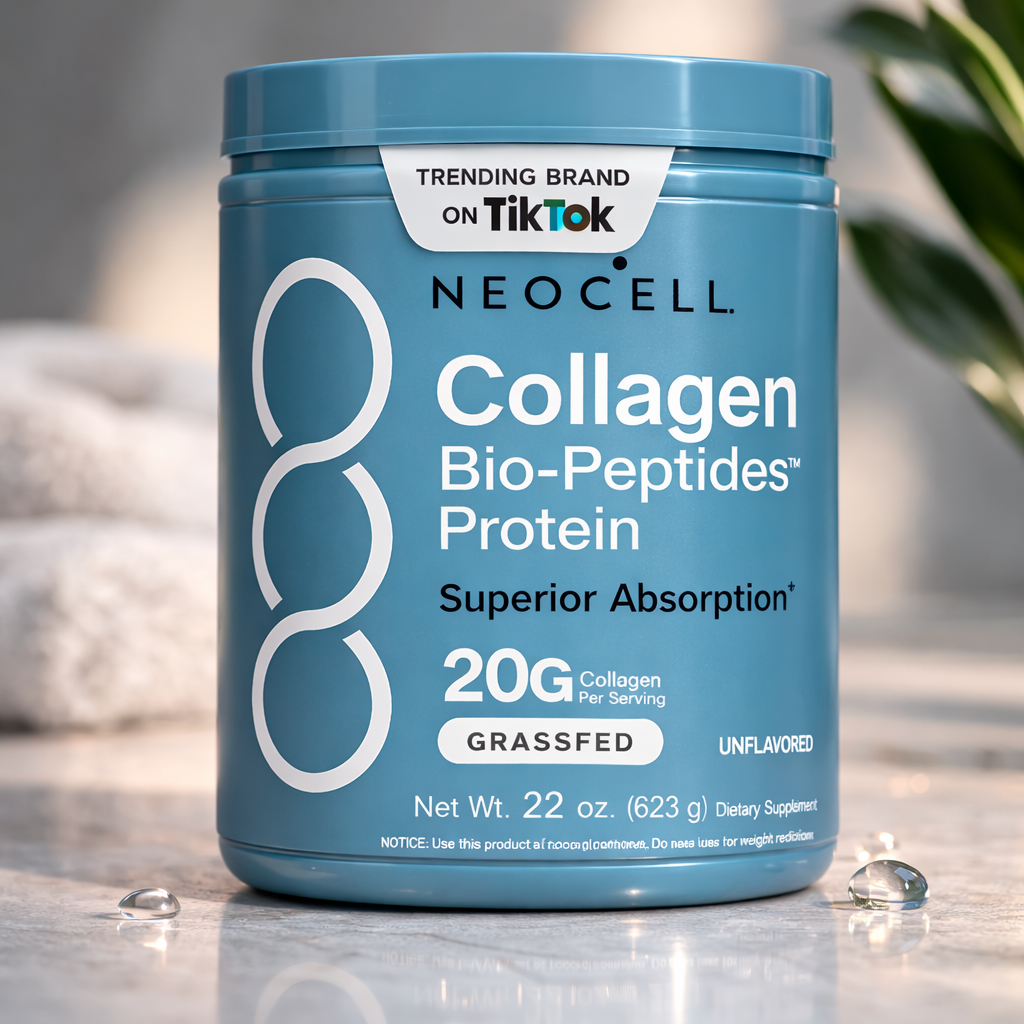 Neocell: Colágeno hidrolizado de alta absorción para piel, cabello, uñas y articulaciones. ✨💪